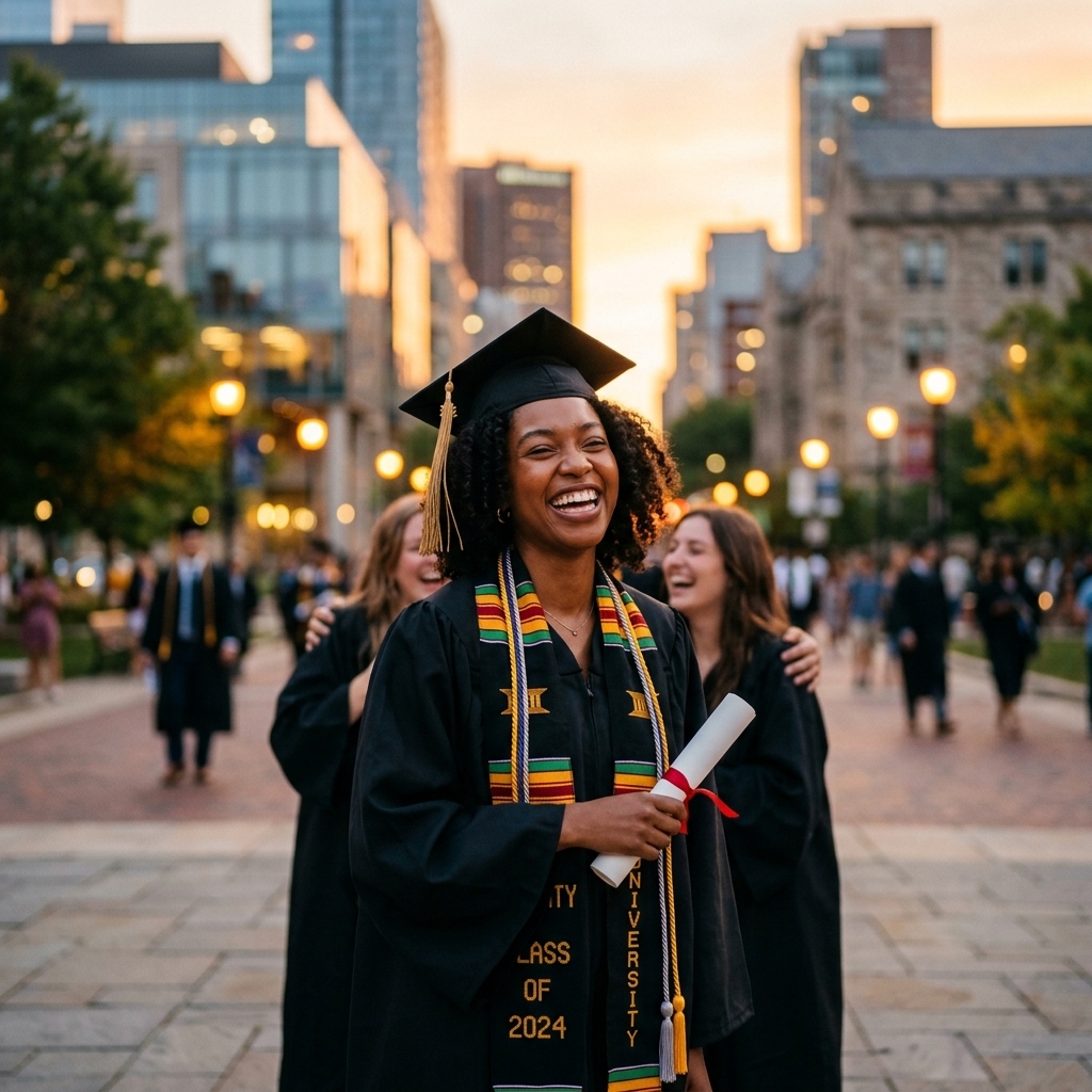 Atlanta Graduation Portrait